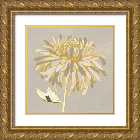 Sarahs Garden Gatsby III Gold Ornate Wood Framed Art Print with Double Matting by Adams, Sarah