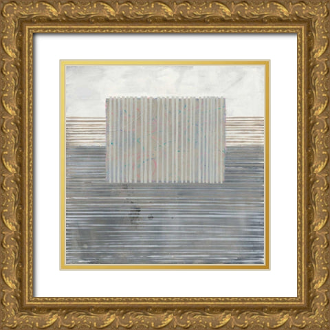 Layers of Reality Gold Ornate Wood Framed Art Print with Double Matting by Schick, Mike