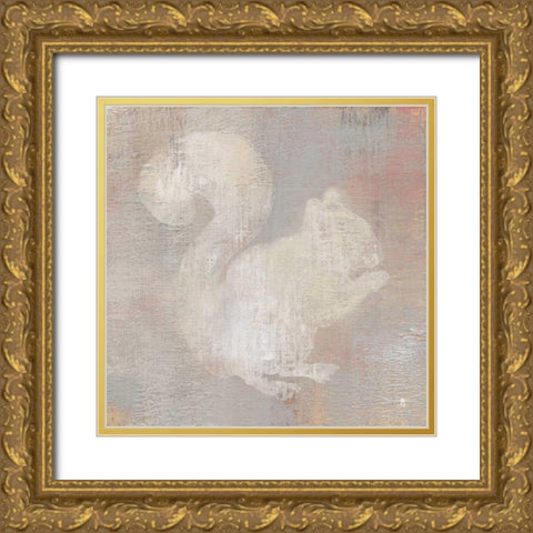 Lodge Fauna I FB Gold Ornate Wood Framed Art Print with Double Matting by Studio Mousseau