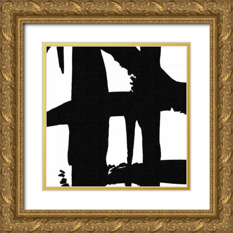 Crossing Paths I Gold Ornate Wood Framed Art Print with Double Matting by Adams, Sarah