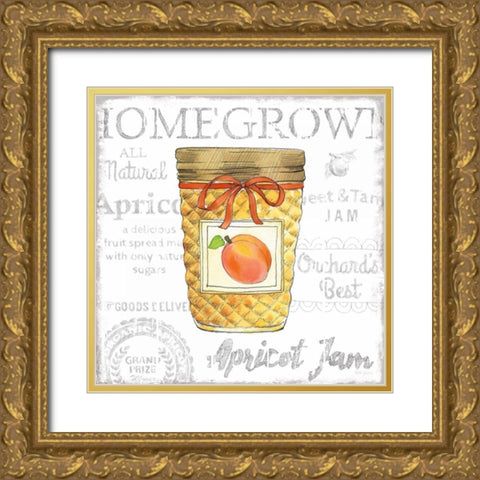 Canning Kitchen IV Gold Ornate Wood Framed Art Print with Double Matting by Grove, Beth