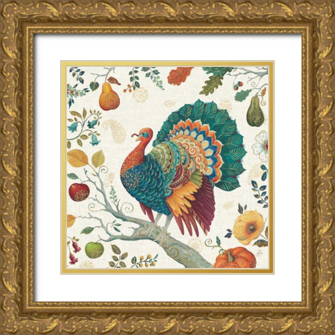 Spice Season IV Gold Ornate Wood Framed Art Print with Double Matting by Brissonnet, Daphne