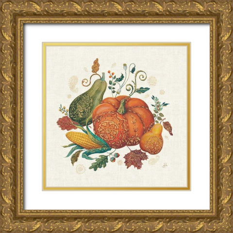 Spice Season VIII Gold Ornate Wood Framed Art Print with Double Matting by Brissonnet, Daphne