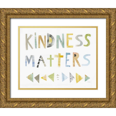 Sweet Sentiments II Gold Ornate Wood Framed Art Print with Double Matting by Averinos, Melissa