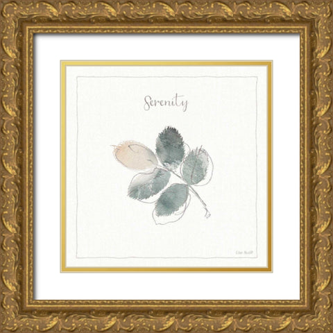 A Woodland Walk XVIII Gold Ornate Wood Framed Art Print with Double Matting by Audit, Lisa