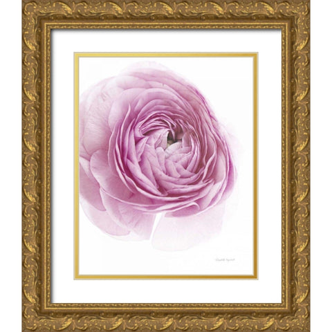 Pink Lady III Gold Ornate Wood Framed Art Print with Double Matting by Urquhart, Elizabeth