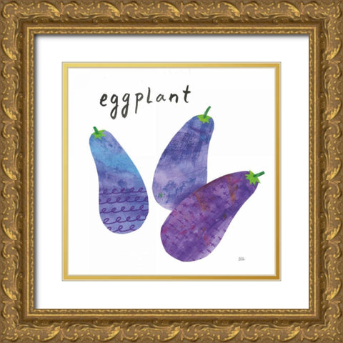 Kitchen Garden I Gold Ornate Wood Framed Art Print with Double Matting by Averinos, Melissa