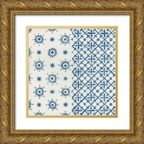 Windjammer III Gold Ornate Wood Framed Art Print with Double Matting by Lovell, Kathrine