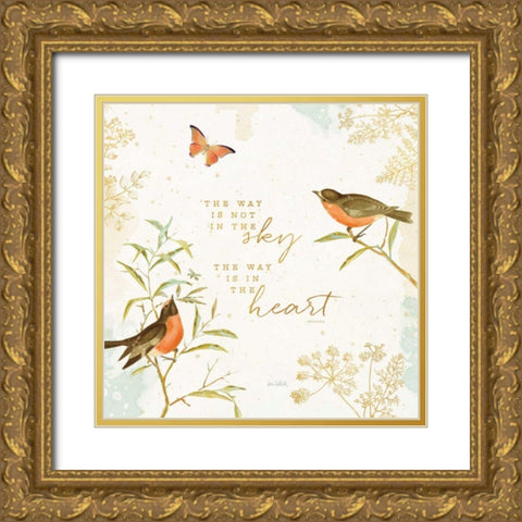 Natures Wisdom II Gold Ornate Wood Framed Art Print with Double Matting by Pertiet, Katie