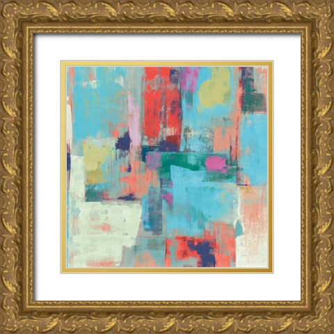 Bright Reflections Crop Gold Ornate Wood Framed Art Print with Double Matting by Vassileva, Silvia