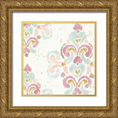 Soft Deco II Gold Ornate Wood Framed Art Print with Double Matting by Tavoletti, Anne