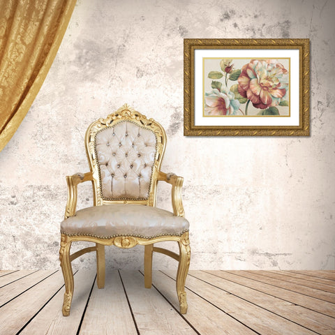 Romantic Afternoon Light II Spice Gold Ornate Wood Framed Art Print with Double Matting by Audit, Lisa