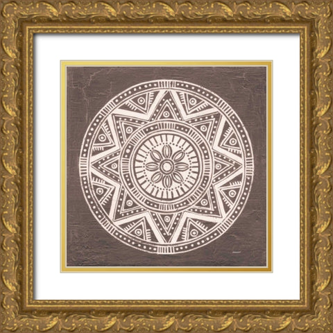 Seville I FB Spice Gold Ornate Wood Framed Art Print with Double Matting by Lovell, Kathrine