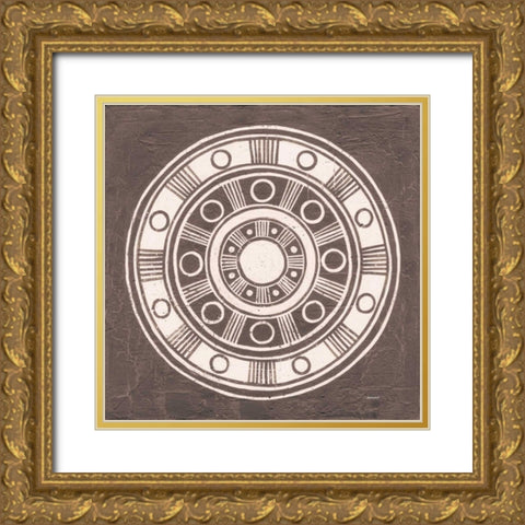 Seville II FB Spice Gold Ornate Wood Framed Art Print with Double Matting by Lovell, Kathrine