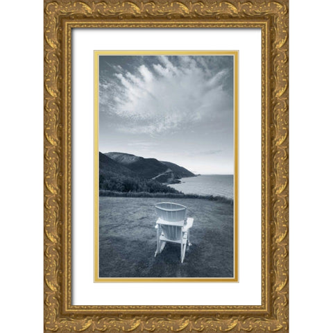 By the Sea IV no Border Gold Ornate Wood Framed Art Print with Double Matting by Audit, Lisa
