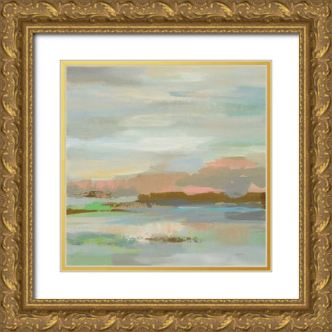 Spring Desert I v2 Gold Ornate Wood Framed Art Print with Double Matting by Vassileva, Silvia