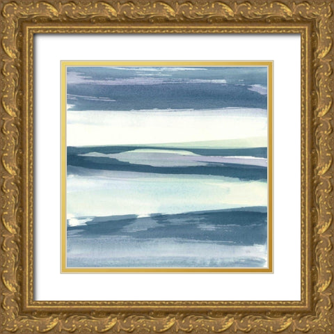 Mint Dawn II Gold Ornate Wood Framed Art Print with Double Matting by Paschke, Chris