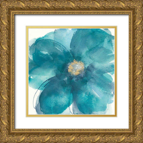 Bloom Beauty II Gold Ornate Wood Framed Art Print with Double Matting by Paschke, Chris
