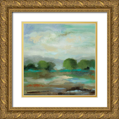 Unexpected Clouds I Gold Ornate Wood Framed Art Print with Double Matting by Vassileva, Silvia
