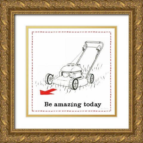 Home Improvement I Gold Ornate Wood Framed Art Print with Double Matting by Sullivan, Myles