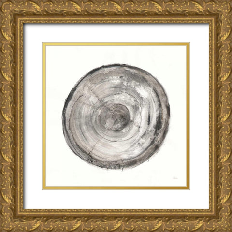 Counting the Years V Gold Ornate Wood Framed Art Print with Double Matting by Hristova, Albena