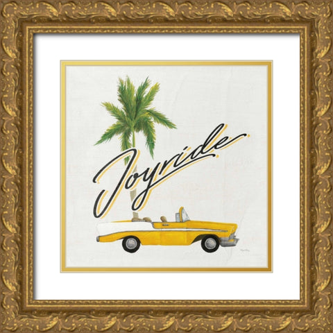 Havana VI Gold Ornate Wood Framed Art Print with Double Matting by DeNeige, Elyse