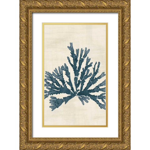 Pacific Sea Mosses IV No Map Crop Gold Ornate Wood Framed Art Print with Double Matting by Wild Apple Portfolio