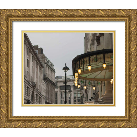 Palladium Gold Ornate Wood Framed Art Print with Double Matting by Bevan, Keri