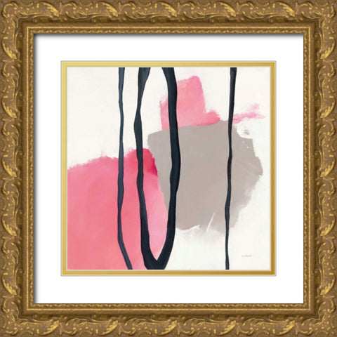 Somersault I Gold Ornate Wood Framed Art Print with Double Matting by Schick, Mike