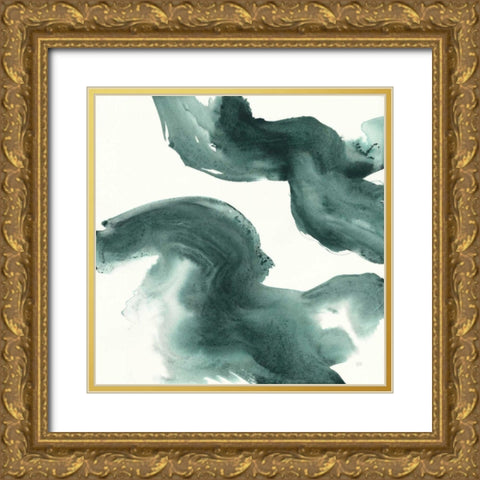 Jasper Wash II Gold Ornate Wood Framed Art Print with Double Matting by Paschke, Chris