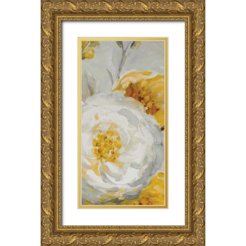 Sunshine XV Gold Ornate Wood Framed Art Print with Double Matting by Audit, Lisa