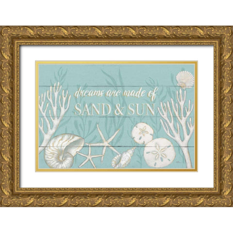 Tranquil Morning I Gold Ornate Wood Framed Art Print with Double Matting by Penner, Janelle
