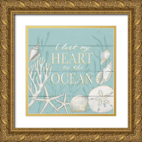 Tranquil Morning II Gold Ornate Wood Framed Art Print with Double Matting by Penner, Janelle