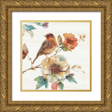 Spiced Nature II Soft White Gold Ornate Wood Framed Art Print with Double Matting by Audit, Lisa