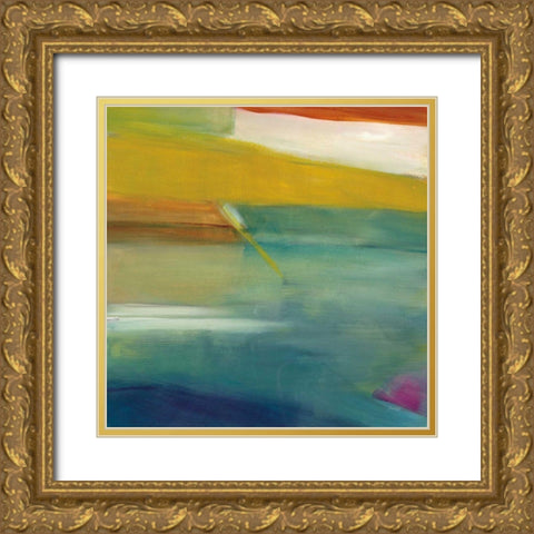 Subtleties Gold Ornate Wood Framed Art Print with Double Matting by Griggs, Jan