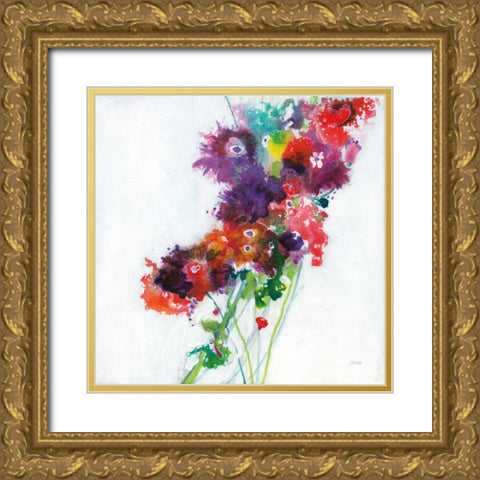 Growing Wild Gold Ornate Wood Framed Art Print with Double Matting by Griggs, Jan