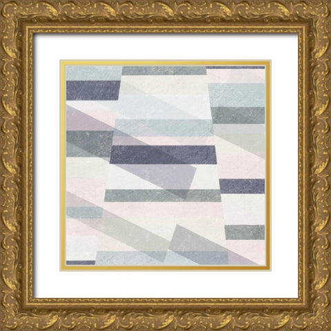 Pastel Reflections II Gold Ornate Wood Framed Art Print with Double Matting by Hershey, Moira