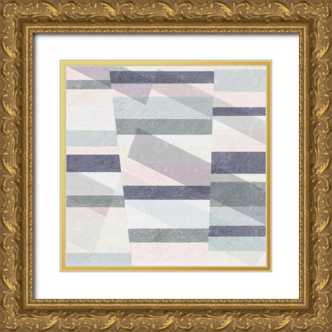 Pastel Reflections III Gold Ornate Wood Framed Art Print with Double Matting by Hershey, Moira