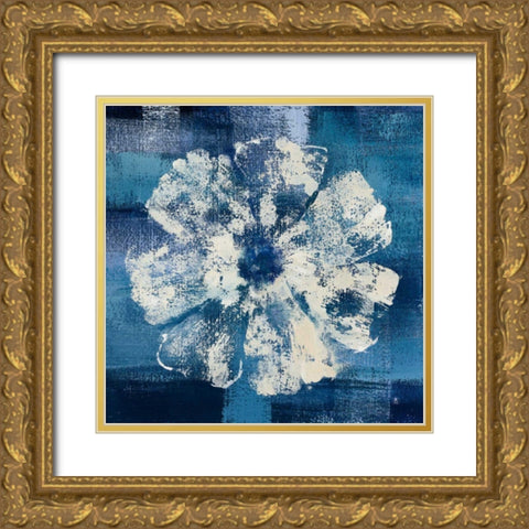 Ocean Bloom I Gold Ornate Wood Framed Art Print with Double Matting by Studio Mousseau
