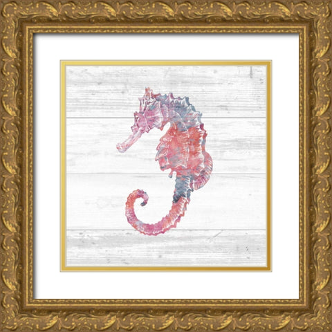 Ocean Life III Gold Ornate Wood Framed Art Print with Double Matting by Adams, Sarah