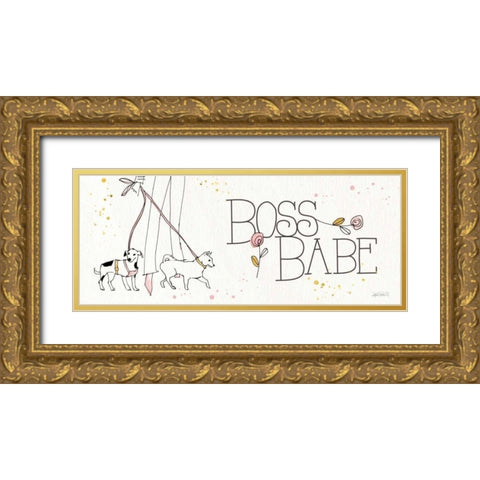 Fashion Feet XI Gold Ornate Wood Framed Art Print with Double Matting by Tavoletti, Anne