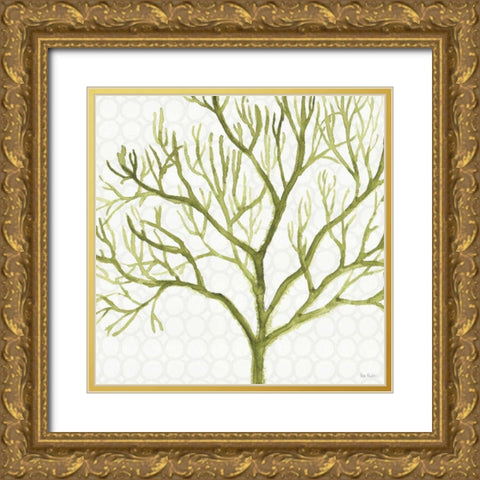 Mixed Greens XXII Gold Ornate Wood Framed Art Print with Double Matting by Audit, Lisa
