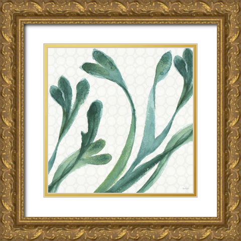 Mixed Greens XXIV Gold Ornate Wood Framed Art Print with Double Matting by Audit, Lisa