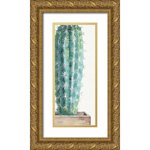 Mixed Greens XLIII Gold Ornate Wood Framed Art Print with Double Matting by Audit, Lisa