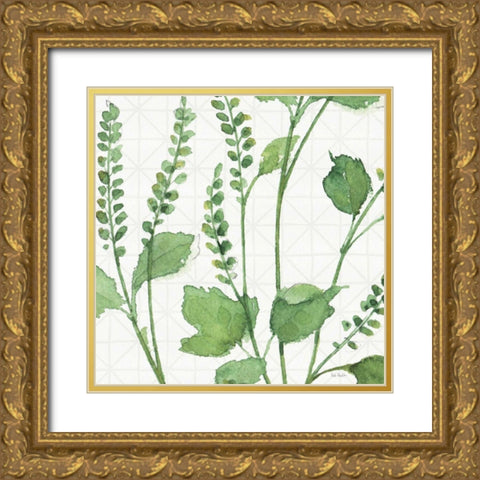 Mixed Greens LIV Gold Ornate Wood Framed Art Print with Double Matting by Audit, Lisa