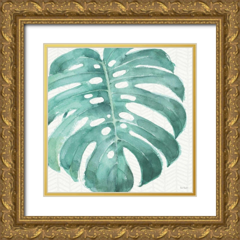 Mixed Greens LXXII Gold Ornate Wood Framed Art Print with Double Matting by Audit, Lisa