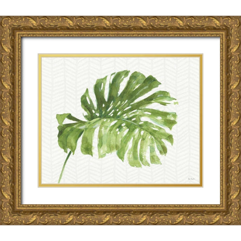 Mixed Greens LXXXI Gold Ornate Wood Framed Art Print with Double Matting by Audit, Lisa