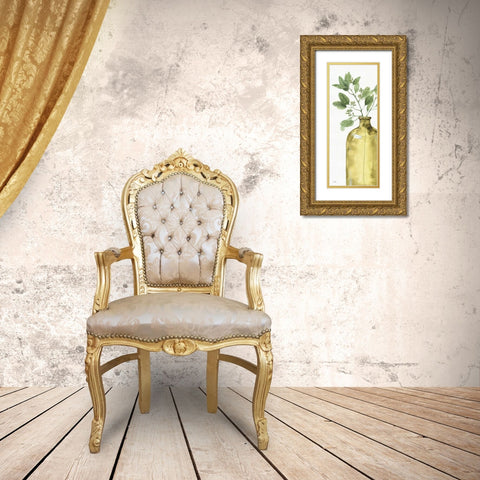 Mixed Greens LXXXIV Gold Ornate Wood Framed Art Print with Double Matting by Audit, Lisa