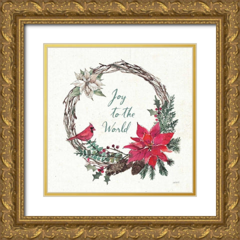 Seasonal Charm V Gold Ornate Wood Framed Art Print with Double Matting by Tavoletti, Anne