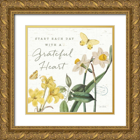 Citron Curiosities IV Gold Ornate Wood Framed Art Print with Double Matting by Pertiet, Katie